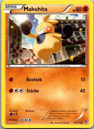 Makuhita Exemplar 1,95 €