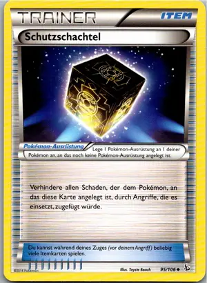 Pokémon-Karte Schutzschachtel 95/106 Flammenmeer