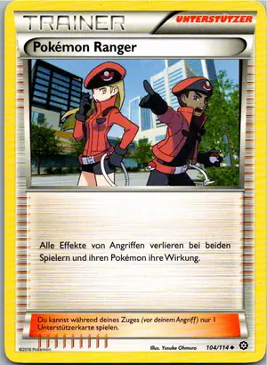 Pokémon-Karte Ranger 104/114 Dampfkessel