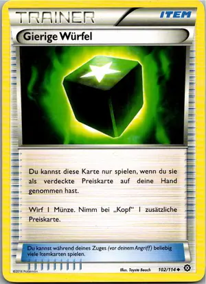 Gierige Würfel Exemplar 1,25 €