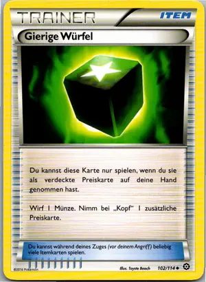 Gierige Würfel Exemplar 1,25 €