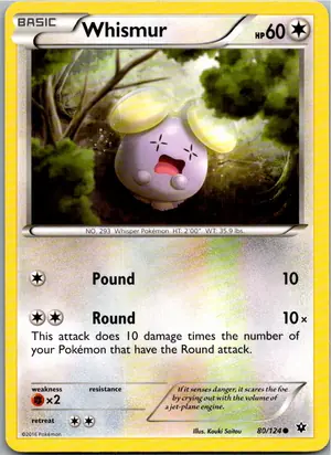 Pokémon-Karte Flurmel 80/124 Schicksalsschmiede
