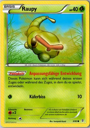 Raupy Exemplar 1,95 €