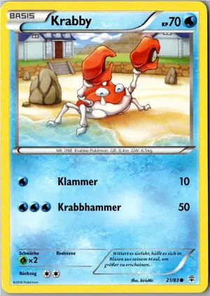 Krabby Exemplar 1,95 €