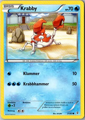 Krabby Exemplar 1,95 €