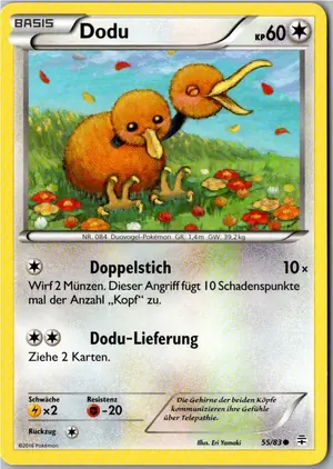 Pokémon-Karte Dodu 55/83 Generationen