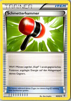 Pokémon-Karte Schmetterhammer 60/83 Generationen