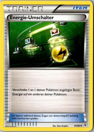 Pokémon-Karte Energie-Umschalter 61/83 Generationen