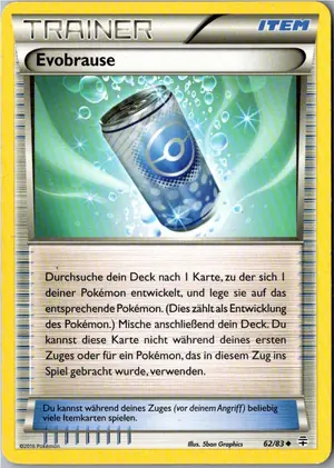 Pokémon-Karte Evobrause 62/83 Generationen