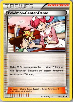 Pokémon-Karte Pokemon-Center-Dame 68/83 Generationen