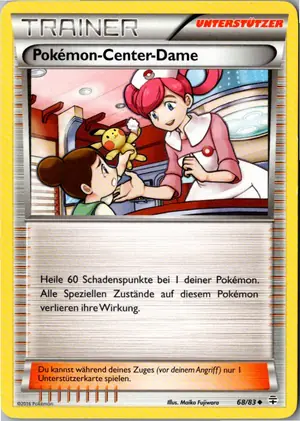 Pokemon-Center-Dame Exemplar 1,95 €