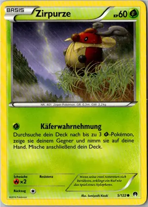 Zirpurze Exemplar 1,95 €