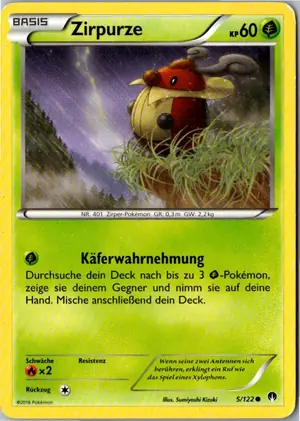 Zirpurze Exemplar 1,95 €