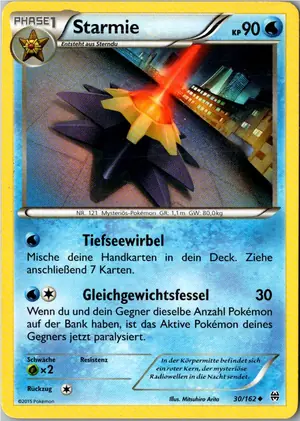 Starmie Exemplar 1,95 €