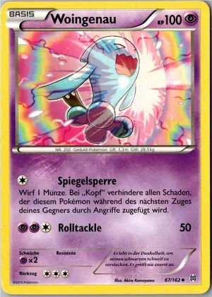 Wobbuffet Exemplar 2,95 €