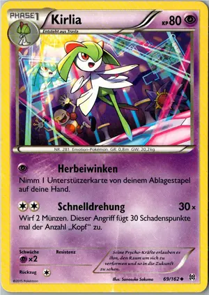 Kirlia Exemplar 1,95 €