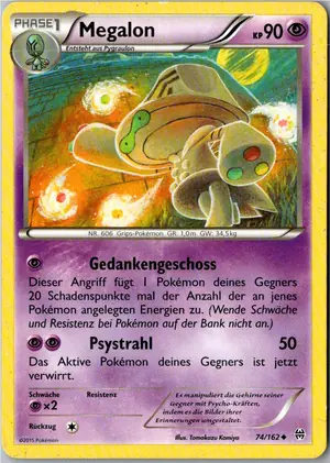Pokémon-Karte Megalon 74/162 TURBOstart