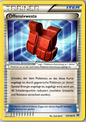 Offensivweste Exemplar 1,95 €
