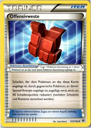 Offensivweste Exemplar 1,95 €