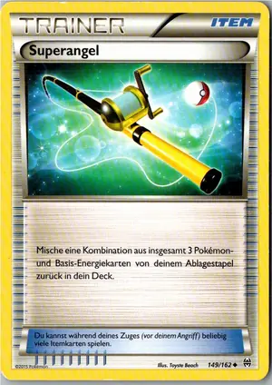 Pokémon-Karte Superangel 149/162 TURBOstart