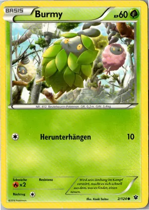 Burmy Exemplar 1,95 €