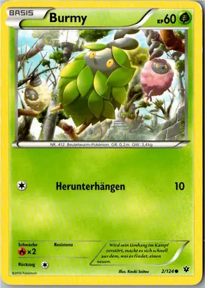 Burmy Exemplar 1,95 €