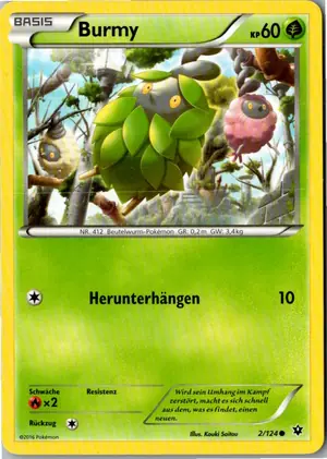 Burmy Exemplar 1,95 €
