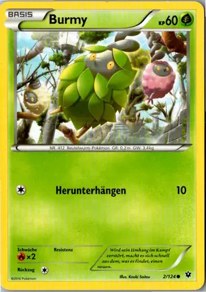Burmy Exemplar 1,95 €