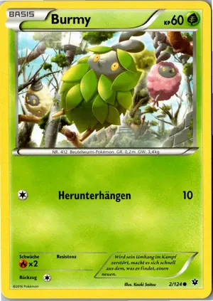 Burmy Exemplar 1,95 €