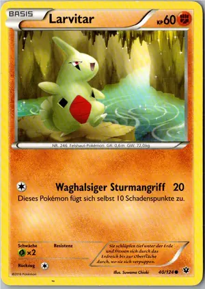 Larvitar Exemplar 1,95 €