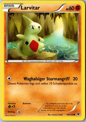 Larvitar Exemplar 1,95 €