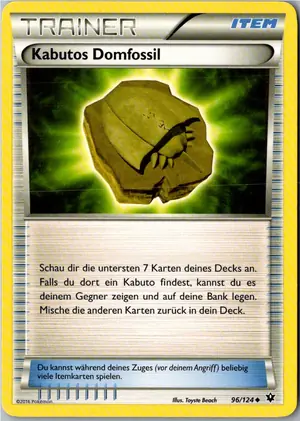 Kabutos Domfossil Exemplar 1,95 €