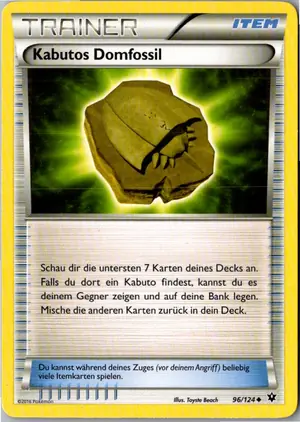 Kabutos Domfossil Exemplar 1,95 €