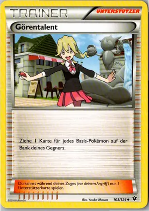 Pokémon-Karte Görentalent 103/124 Schicksalsschmiede
