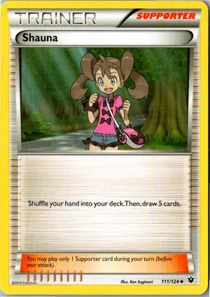 Pokémon-Karte Shauna Sannah 111/124 Schicksalsschmiede
