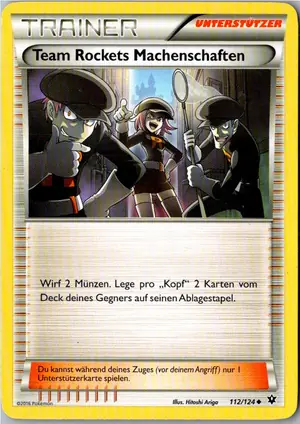 Pokémon-Karte Team Rockets Machenschaften 112/124 Schicksalsschmiede