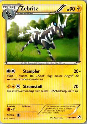Zebritz Exemplar 1,95 €