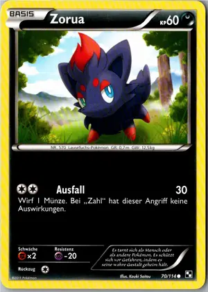 Zorua Exemplar 2,95 €