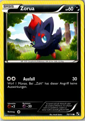 Zorua Exemplar 2,95 €