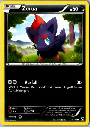 Zorua Exemplar 2,95 €