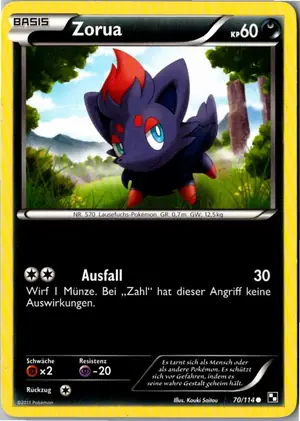 Zorua Exemplar 2,95 €