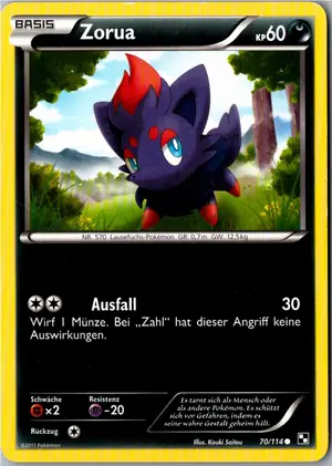 Zorua Exemplar 2,95 €