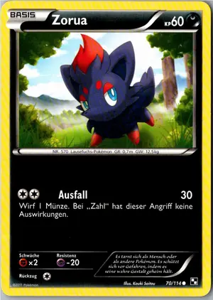 Zorua Exemplar 2,95 €