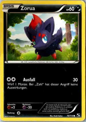Zorua Exemplar 2,95 €
