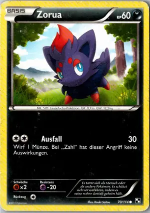 Zorua Exemplar 2,95 €