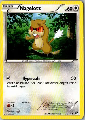 Nagelotz Exemplar 1,95 €