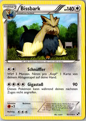 Bissbark Exemplar 2,45 €