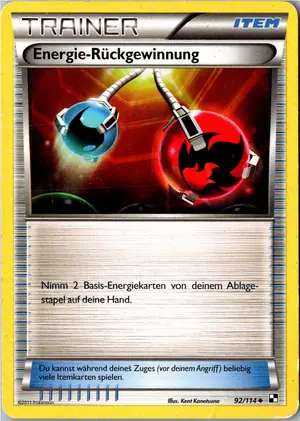 Energie-Rückgewinnung Exemplar 2,95 €