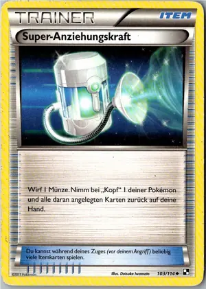Super-Anziehungskraft Exemplar 1,25 €