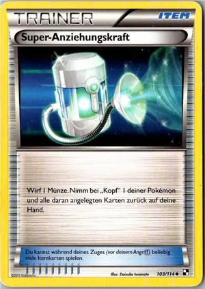 Super-Anziehungskraft Exemplar 1,25 €
